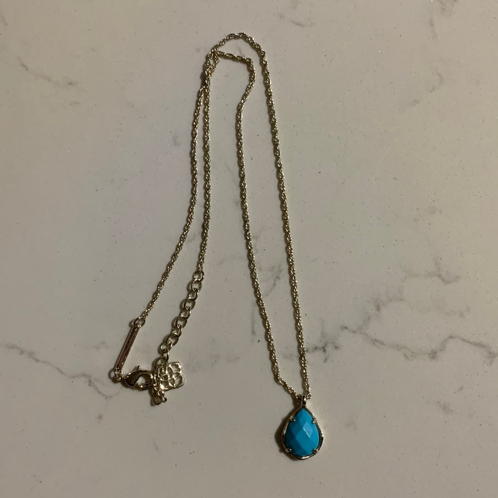 Turquoise Kendra Scott Necklace